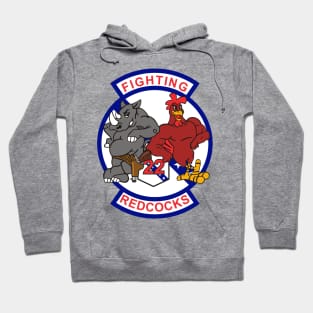 F/A 18 - Rhino - VFA22 Fighting Redcocks Hoodie